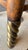 Brown Monumental Maitland-Smith Faux Bamboo Brass Rams Head Torchère Floor Lamp For Sale - Image 8 of 14