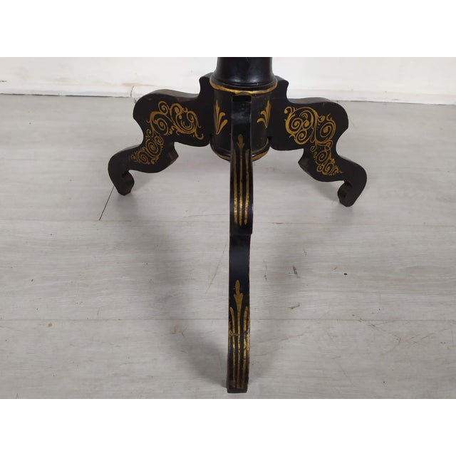 Napoleon III Flower Pedestal Table For Sale - Image 11 of 18