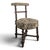 Beige Napoleon III Smoking Chair in Twisted Blackened Wood with Foliage Tapestry For Sale - Image 8 of 8