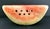 Stone Sculpture Paperweight Italian Painted Alabaster Watermelon Signed 1950s For Sale - Image 7 of 10