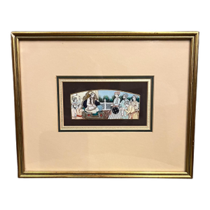 Late 19th Century Indian Mughal Painting