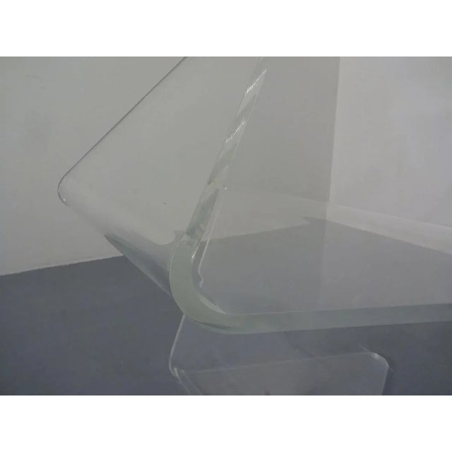 Acrylic Glass Table or Sculpture, 1970s For Sale - Image 17 of 18