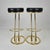 Vintage Bar Stools, 1980s, Set of 2, in Good conditions. Designed 1980 to 1989