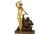 Art Nouveau Allegorical Female Nude, Early 20th Century, Gilt Bronze Sculpture For Sale - Image 3 of 10