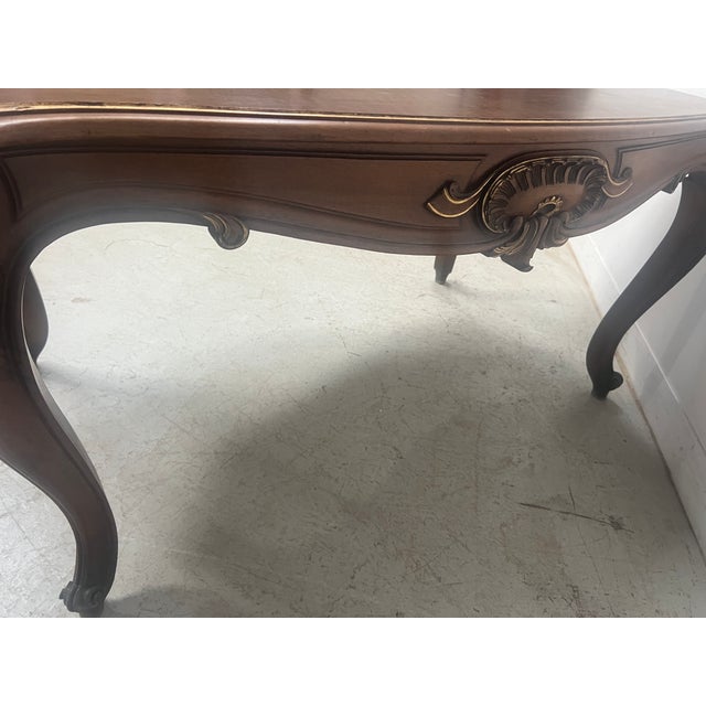 Louis XV Style Desk in Walnut, 1800s For Sale - Image 12 of 15