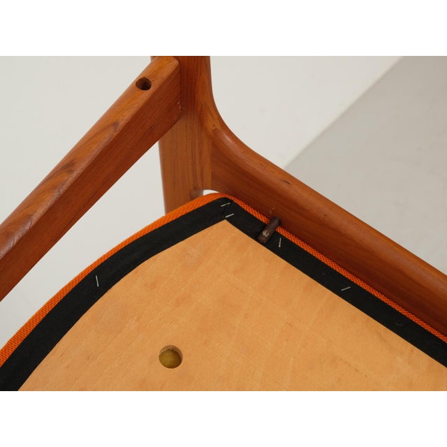 Uldum Møbelfabrik Chair in Teak by Johannes Andersen for Uldum Møbelfabrik, 1960s For Sale - Image 4 of 15