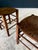 Vintage French Country Bistro Low Stools, 1930s, Set of 2 For Sale - Image 11 of 15