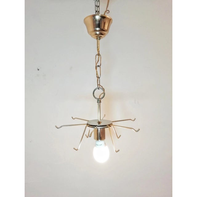 Murano Glass Ceiling Lamp from Mazzega, 1970s For Sale - Image 9 of 15