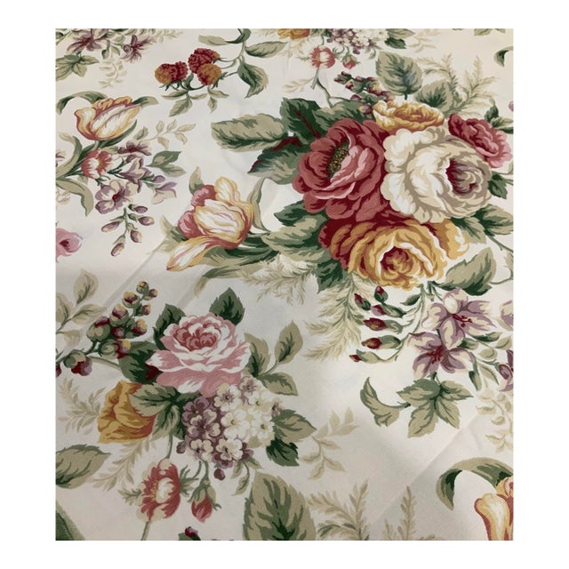 6.5 Yards of 54” Designer Fabric Raymond Waites by Millcreek With Great Texture - Cottage Core, English, French & Traditional Decor. See Pics! For Sale