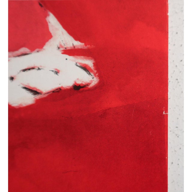1970 Polish Circus Poster - Maciej Urbaniec - Cyrk (Man and Horse) For Sale - Image 4 of 5