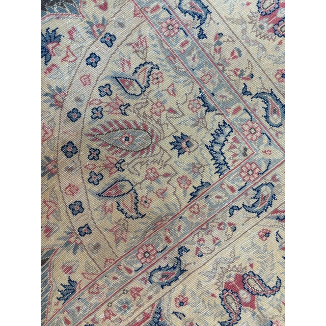 1990s Sino Persian Tabriz Rug , 8'5" X 11'5" For Sale - Image 5 of 6