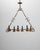 Gothic 20th Century French Gothic Revival Metal Torch Chandelier For Sale - Image 3 of 18