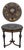 Maitland Smith Round Paint Decorated Chinoiserie Table For Sale