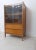 Danish mobile bookcase with two drawers, in oak wood. The furniture is in excellent condition, all original, even the nail...