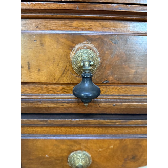 Renaissance Revival Dresser With Mirror Circa 1880 For Sale - Image 9 of 15