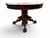 American Antique American Quarter-Sawn Oak Pedestal Dining Table With Lion Claw Feet For Sale - Image 3 of 6