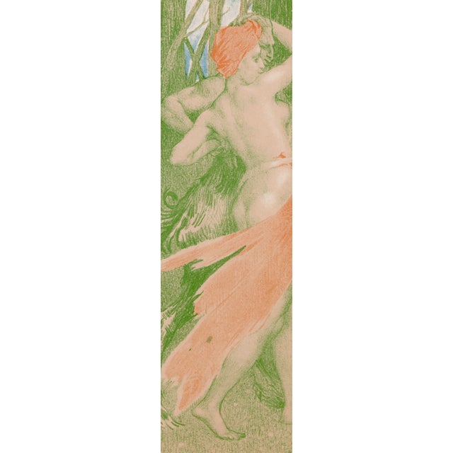 Émile Berchmans, Renouveau, 1897, Lithograph on Paper For Sale - Image 3 of 10