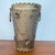 Brass Perforated Umbrella Stand with Detailed Flowers, 1950 For Sale - Image 4 of 9