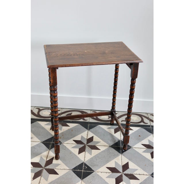 Nesting Tables in Turned Wood, 1960s, Set of 4 For Sale - Image 6 of 10