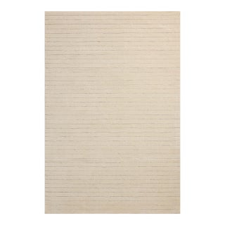 Chris Loves Julia x Loloi Henry Ivory / Dove 5'-0" x 7'-6" Area Rug For Sale