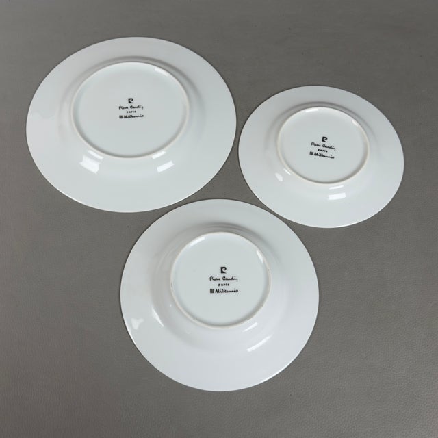 Ceramic Vintage Porcelain Dinnerware Set from Pierre Cardin, 1990s, Set of 41 For Sale - Image 7 of 13