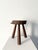 Wood Mid-Century Tree Slab Side Table Stool with Live Edge, France, 1940s For Sale - Image 7 of 9