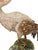 2010s Jay Strongwater Lily Pad Crane Statue Signed For Sale - Image 5 of 7