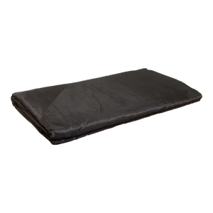 Black Silk Blend Duvet Cover