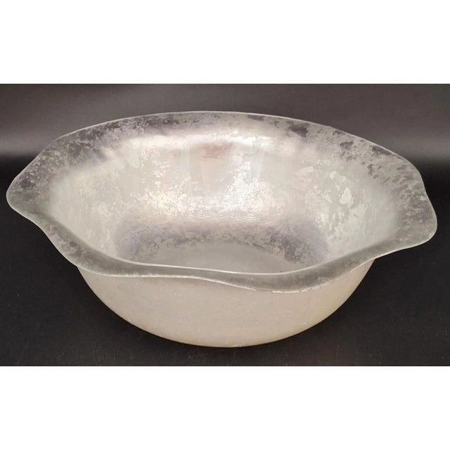 Vintage Nordstrom Turkish Silver Leaf Style Decorative Bowl - Medium Scale For Sale - Image 12 of 12