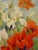 Elizabeth Davies, Still Life with Flowers, 1980, Oil on Canvas For Sale - Image 13 of 17