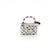 Mid 20th Century 14k Yellow Gold Diamond Purse Charm Pendant  Open Handbag Design For Sale In Miami - Image 6 of 9