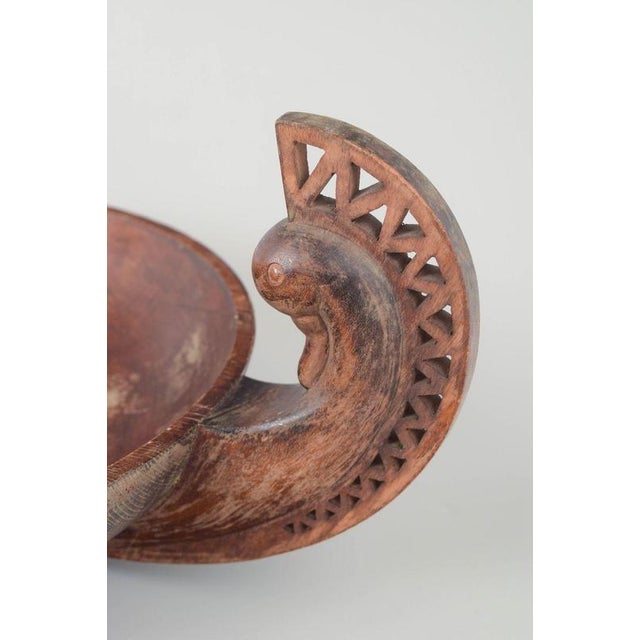 Vintage Hand-Carved Wooden Bowl by Germund Paaer for Kalevala Koru, 1930s For Sale - Image 3 of 5