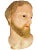 Beige Saint's Head, 18th Century For Sale - Image 8 of 9