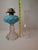 Rare Pair Antique Consolidated Pink & Blue Cased Glass Florette Stand Lamps P&A For Sale - Image 16 of 18