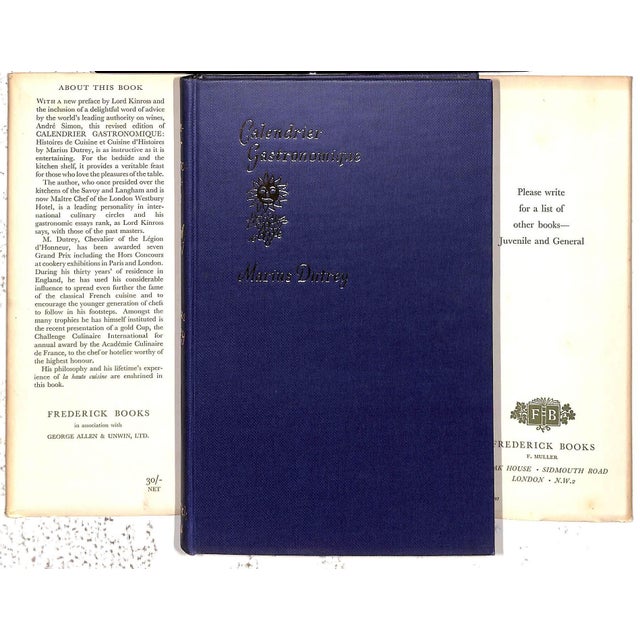 Traditional "Calendrier Gastronomique: Histoires De Cuisine" 1960 For Sale - Image 3 of 11