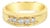 Brushed Matte Finish Diamond Wedding Band European Shank, Size 9.25 For Sale