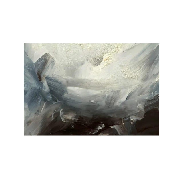 Sarah Amos(Contemporary Australian/American) Untitled Monotype, 1995 Monotype or painting on paper 12 x 9 inches on a...