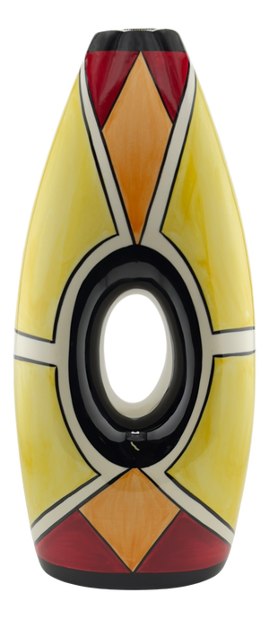 Large Lorna Bailey Prototype Studio Pottery Vase from Lorna & Lionel Bailey, England, 2000s