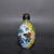 Late 19th Century Late 19th Century Cloisonné Enamel Snuff Bottle With Landscape Scene, 63g For Sale - Image 5 of 7