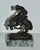Bronze Miniature Frederic Remington Rattlesnake Bronze Sculpture Green Marble Base Mini For Sale - Image 8 of 18