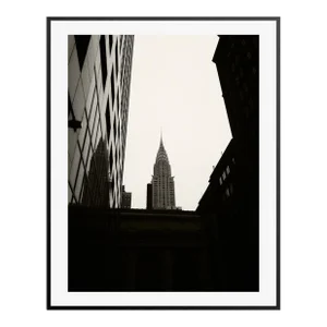 "Chrysler View" Architectural Photograph Print by Stuart Möller Framed