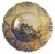Antique Prussian Cottage Scene Saucer For Sale