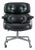 Eames Time Life Executive Chair Herman Miller Black Leather Office Chair 1981 For Sale