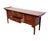 Wood Century Furniture Asian Chinoiserie 73" Buffet / Sideboard W. Faux Bamboo Details For Sale - Image 7 of 13