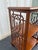 Chinoiserie Vintage Chinoiserie Walnut Fretwork Etagere For Sale - Image 3 of 12