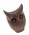 Mid 20th Century Mid 20th Century Carved Myrtlewood Owl Figurine For Sale - Image 5 of 11