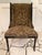 Late 20th Century Late 20th Century Grand Regency Henredon Ebonized & 24k Gold Gilt High-Back Chair For Sale - Image 5 of 6