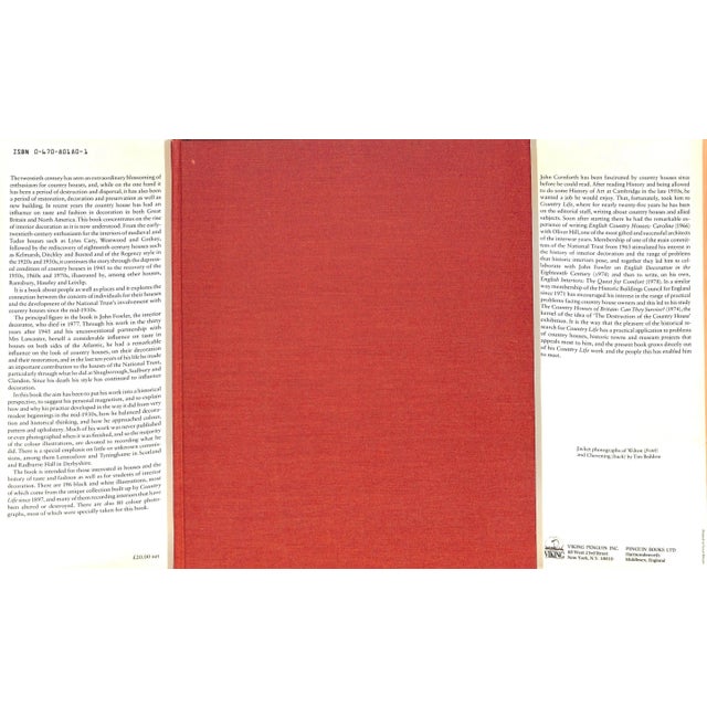 CORNFORTH, John [233] pp. Viking 1985 11" x 8 1/2" Looks at the history of interior decoration, examines trends in the...