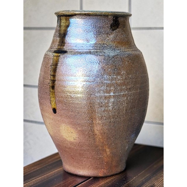 Stoneware Vase by Jean Michel Doix, Puisaye, France, 1980s For Sale - Image 10 of 10