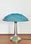 Art Deco Table Lamp with Hammered Metal Base and Glass Shade from Verrerie d'Art Degué, France, 1920s For Sale - Image 6 of 11